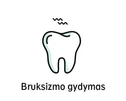 Dantu bruksizmo gydymas kapomis